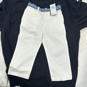 NWT Ralph Lauren white boy pants